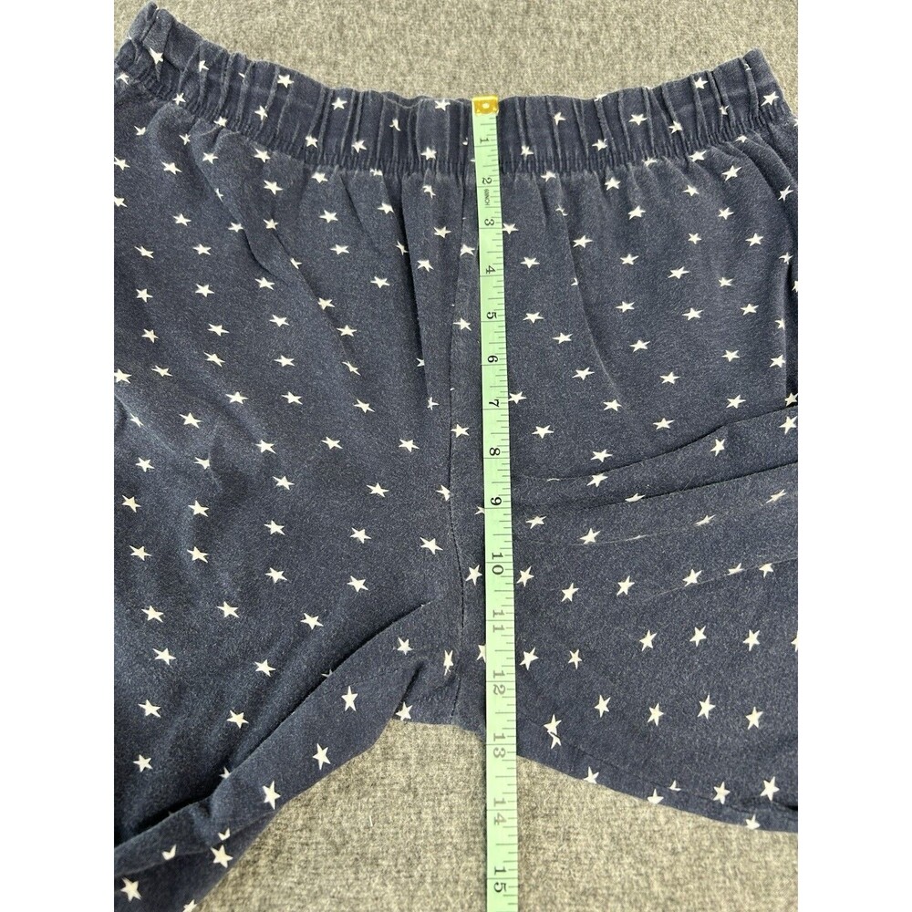 Vintage Stirrup Pants Medium Navy Blue White Stars - Picture 5 of 8